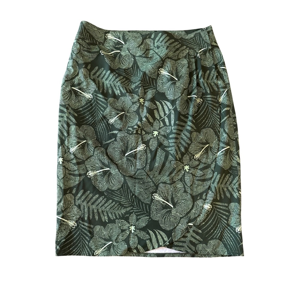 Rip Skirt Hawaii Wrap Skirt Sz L Adjustable Waist 3 Length Activewear Tropical